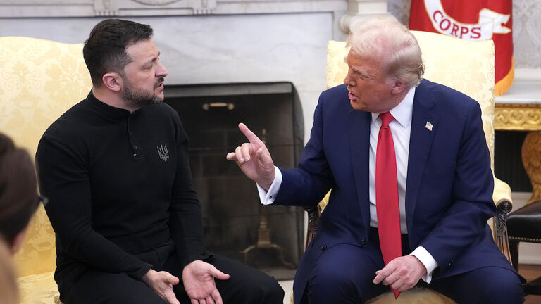 President Trump Hosts Ukrainian President Zelensky At The White House