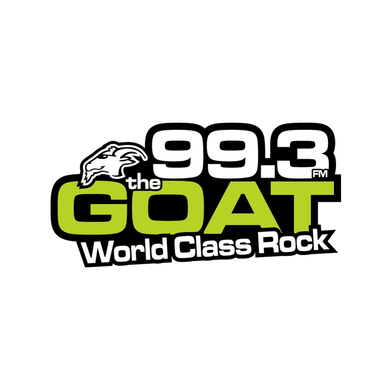 99.3 The GOAT logo