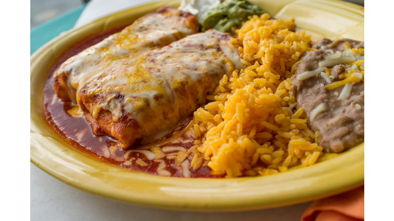 Mexican Chimichanga Burrito