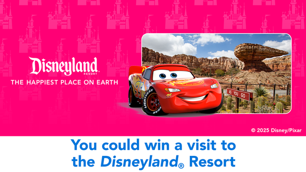 You could win a visit to the DISNEYLAND® Resort from 101.5 KGB!