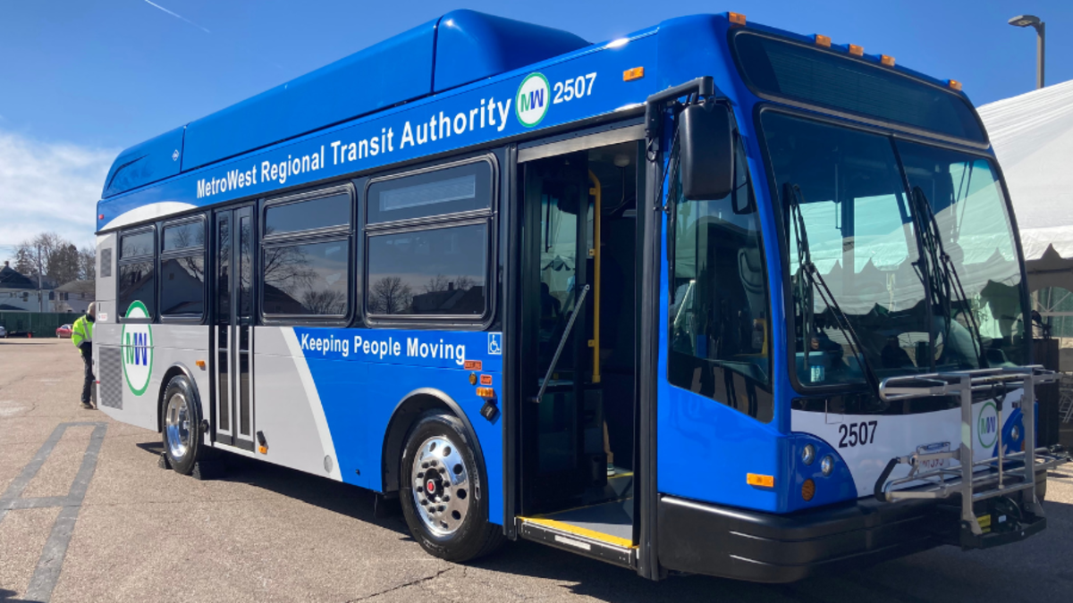 MetroWest Regional Transit Authority Unveils New Eco-Friendly Buses ...