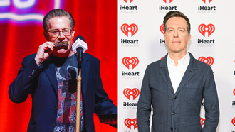 Watch: Kyle MacLachlan & Ed Helms Share Ribs During Hilarious Moment