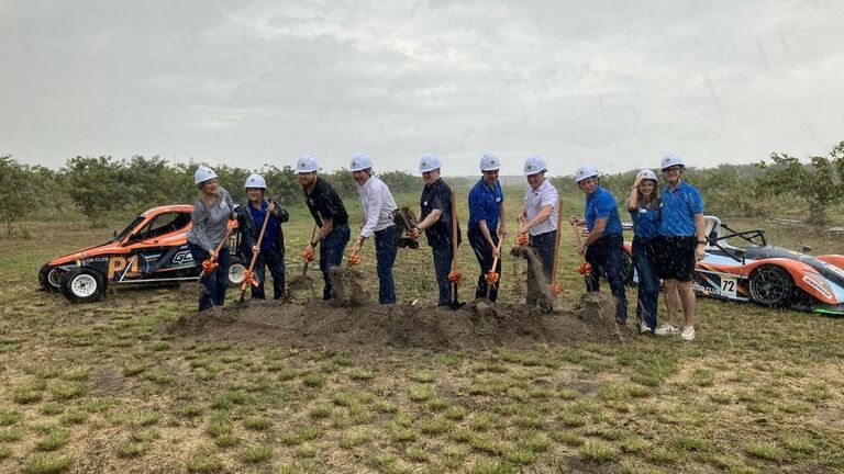 P1 Motor Club Groundbreaking