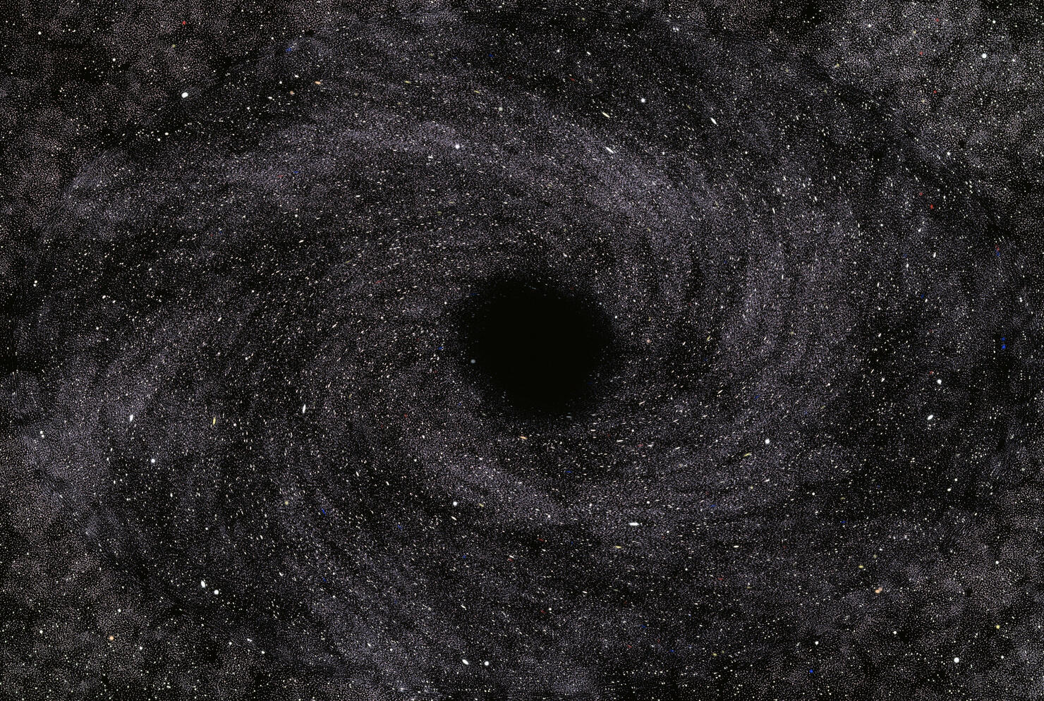 Black Hole, digital illustration