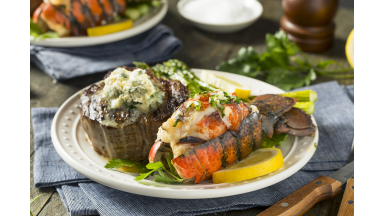 Homemade Steak and Lobster Surf n Turf