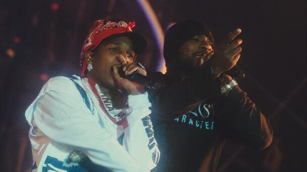 A$AP Rocky Brings Out Skepta, Debuts New Music & More At Rolling Loud Cali