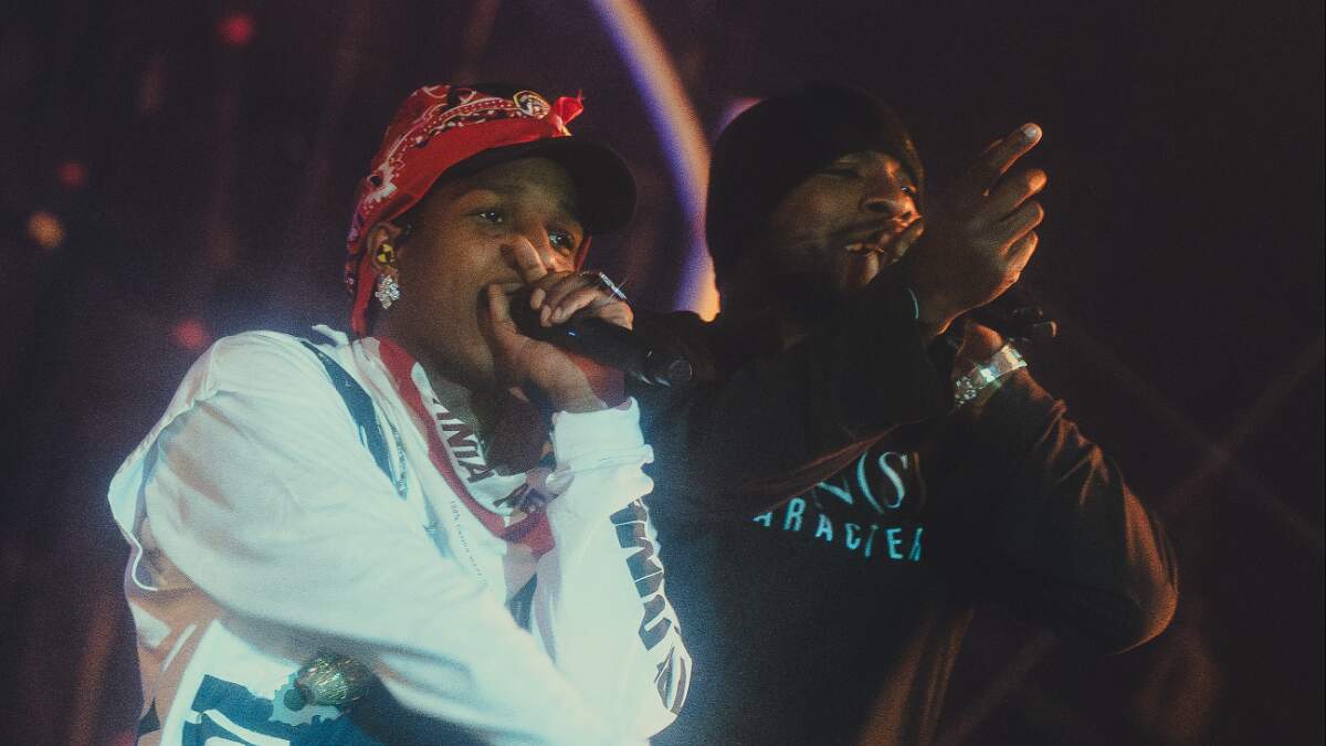 A$AP Rocky Brings Out Skepta, Debuts New Music & More At Rolling Loud California | KUBE 93.3