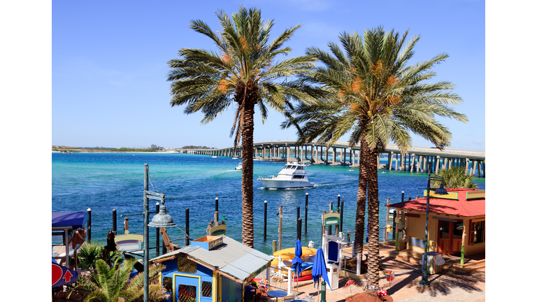 Coastal waters around Destin Florida