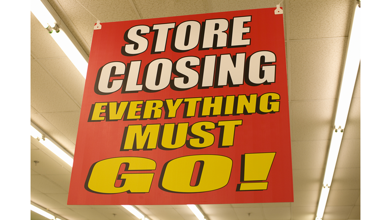 Store Closing Sign