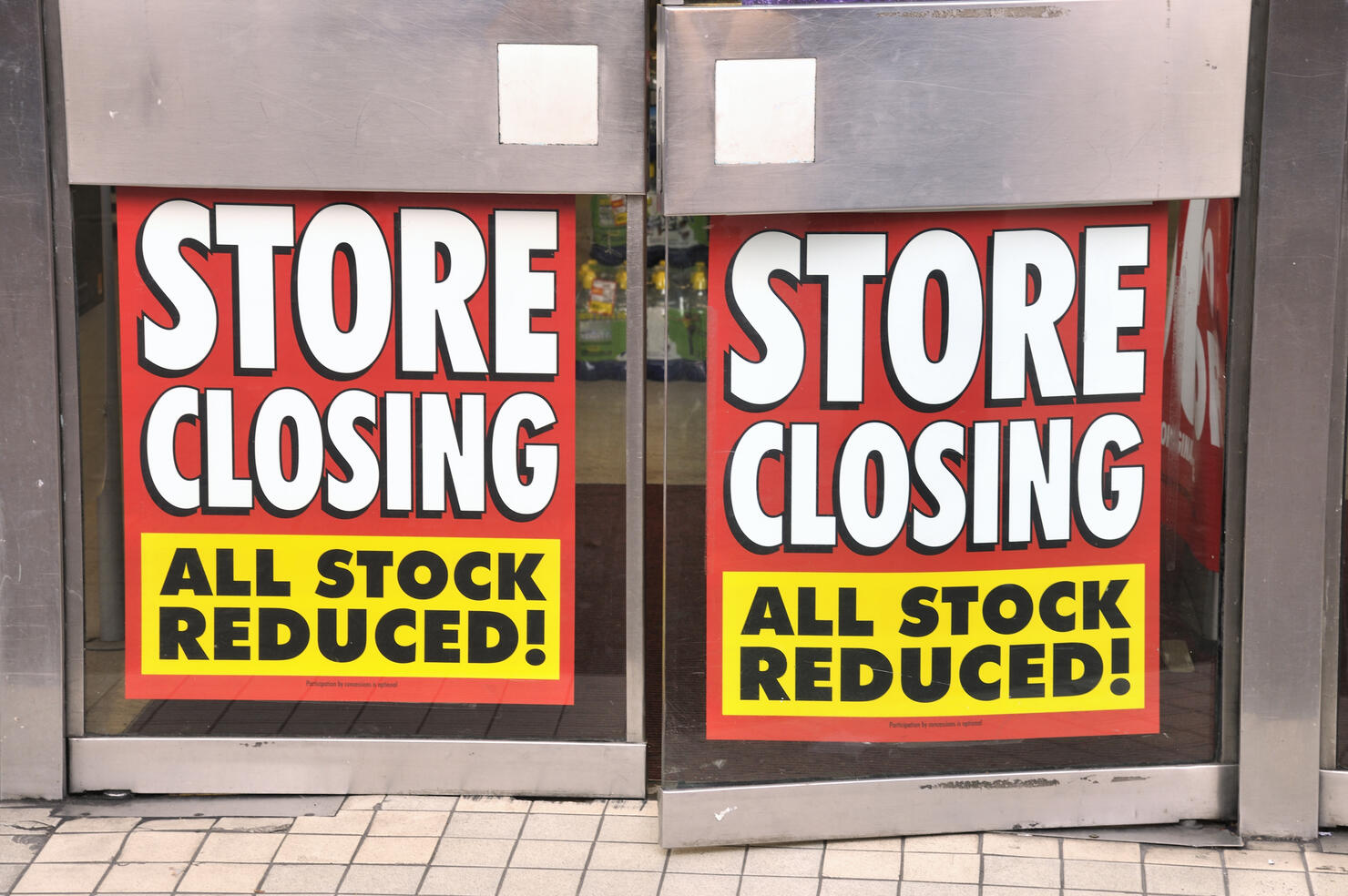 Store closing