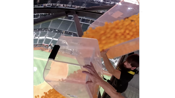 How Did He Catch The One Green Ball?! WOW!