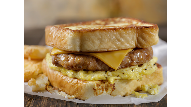 French Toast Breakfast Sandwich