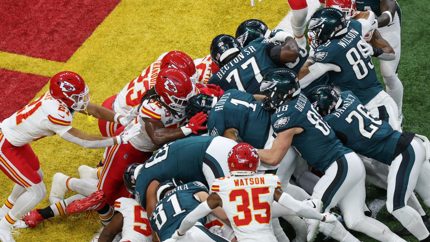 NFL: FEB 09 Super Bowl LIX - Eagles vs Chiefs