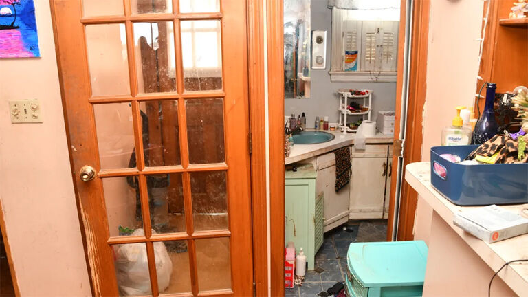 Photos from the house of horrors where a man was held captive for 20 years