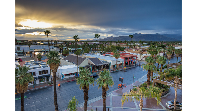 Sunrise in Palm Springs