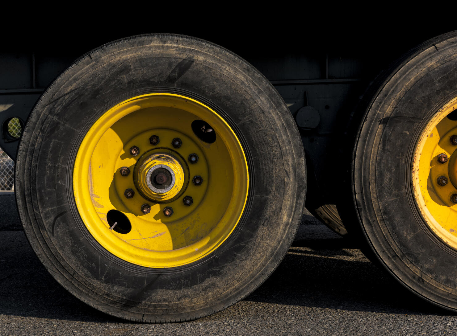 Detail of Truck tires