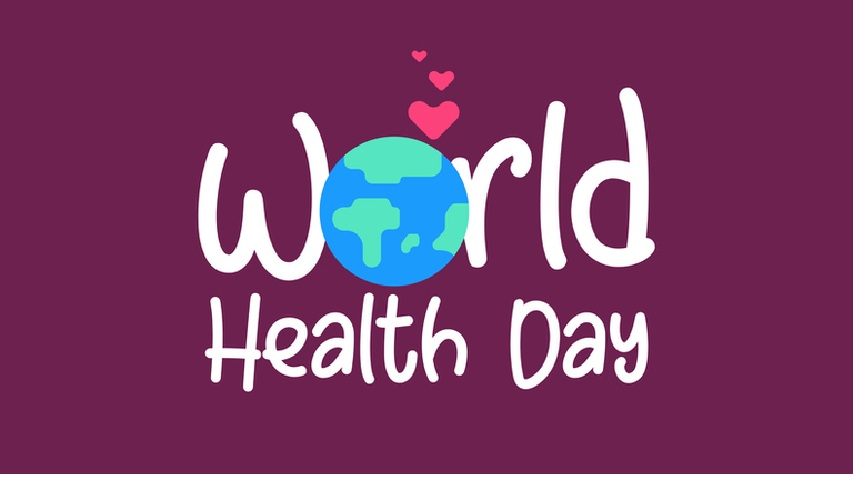 Flat world health day illustration vector