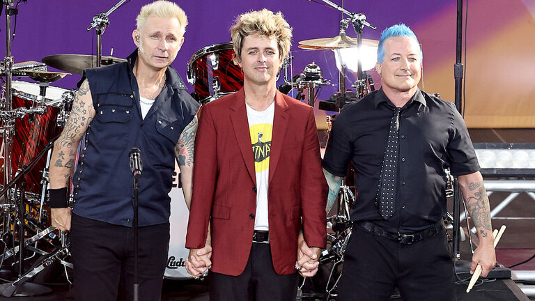 Green Day Performs On ABC's "Good Morning America"