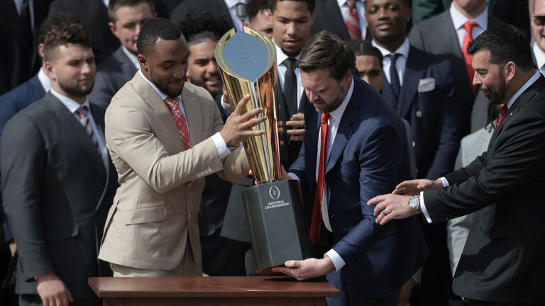President Trump Congratulates 2025 College Football National Champion Ohio State University Team