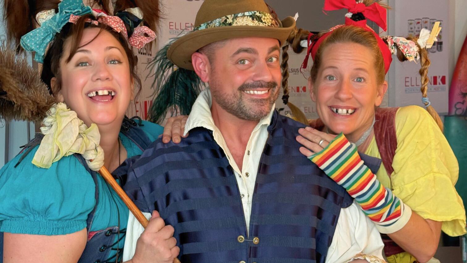 Watch Ryan Manno Get Scrubbed by Renn Faire Wenches! 