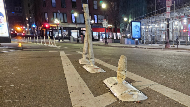 Bike Lane Adjustments Underway For Boston Marathon