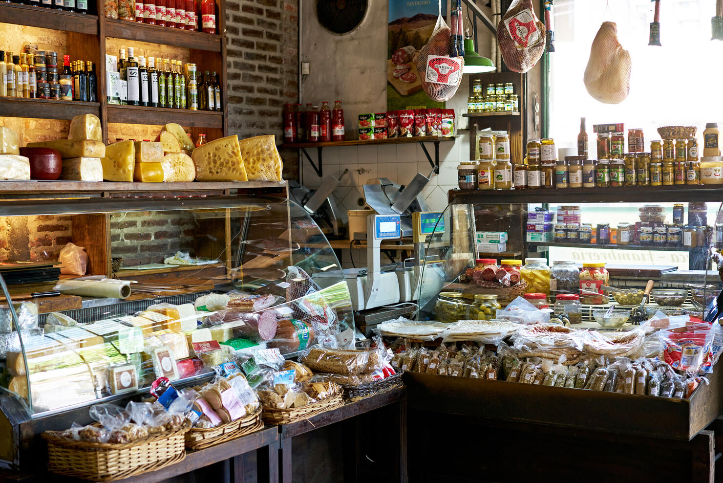 Gourmet Merchandise in Argentine Specialty Store