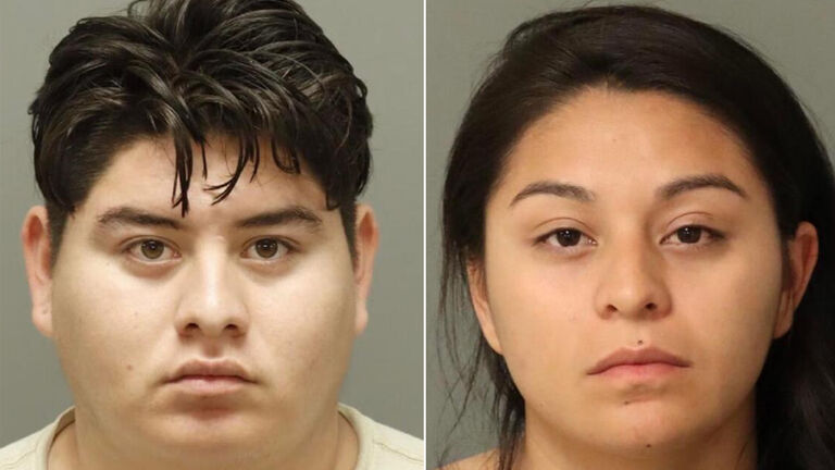 Mugshots of Miguel Angel Duran Duran and Paola Duran Duran