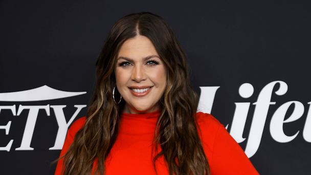 Pregnant Hillary Scott Rocks Glamorous Red Gown — See The Photos