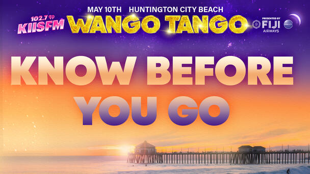 Get All The Wango Tango Info You Need Before Saturday!