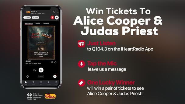 Win Tickets To Alice Cooper & Judas Priest!