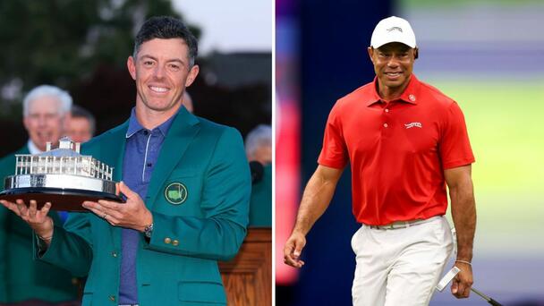 Rory McIlroy Reveals Tiger Woods' Text After Grand Slam, Masters Win