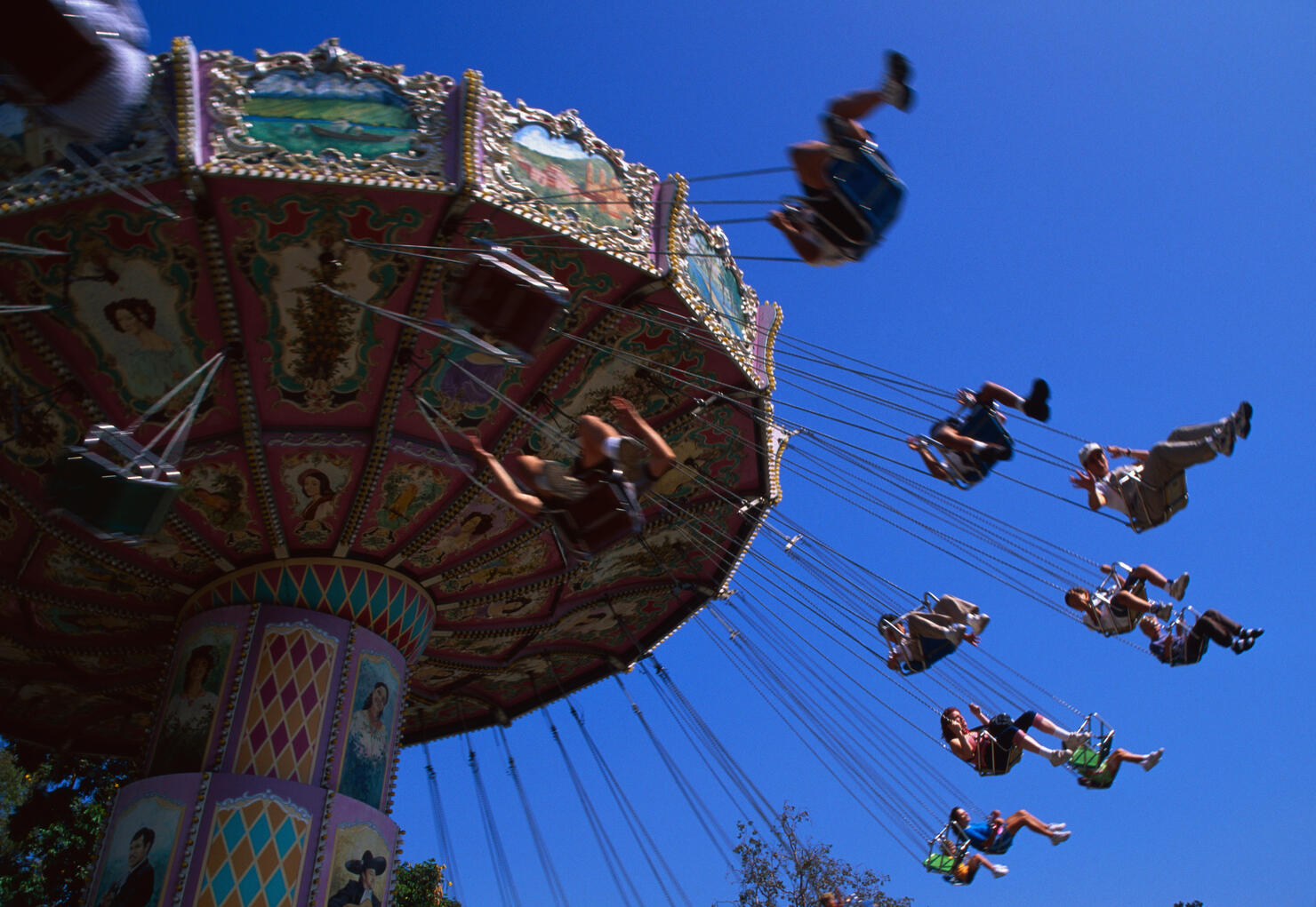 Amusement Ride at Knott's Berry Farm
