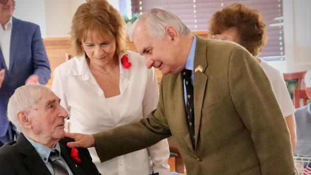 Senator Reed Honors Navy Veteran