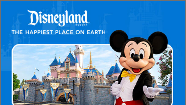 Come find your happy at The Happiest Place on Earth!