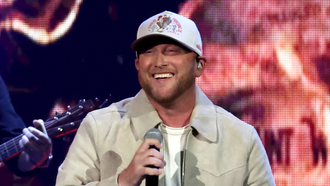 Cole Swindell Shares Heartwarming Moment With His Pregnant Wife Backstage