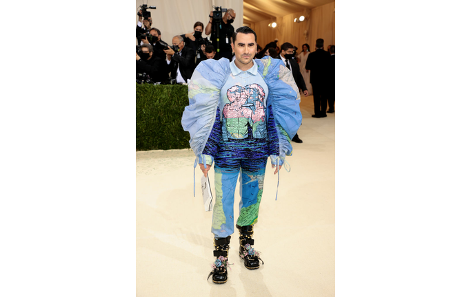 The 2021 Met Gala Celebrating In America: A Lexicon Of Fashion - Arrivals