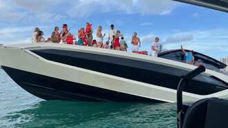 30 Bikini-Clad Influencers Stranded On Yacht That 'Flipped Over,' Sunk