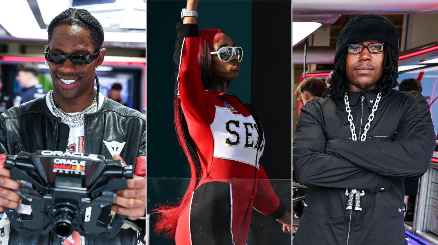 Travis Scott, Sexyy Red, Don Toliver & More Pop Out For F1 Weekend In Miami