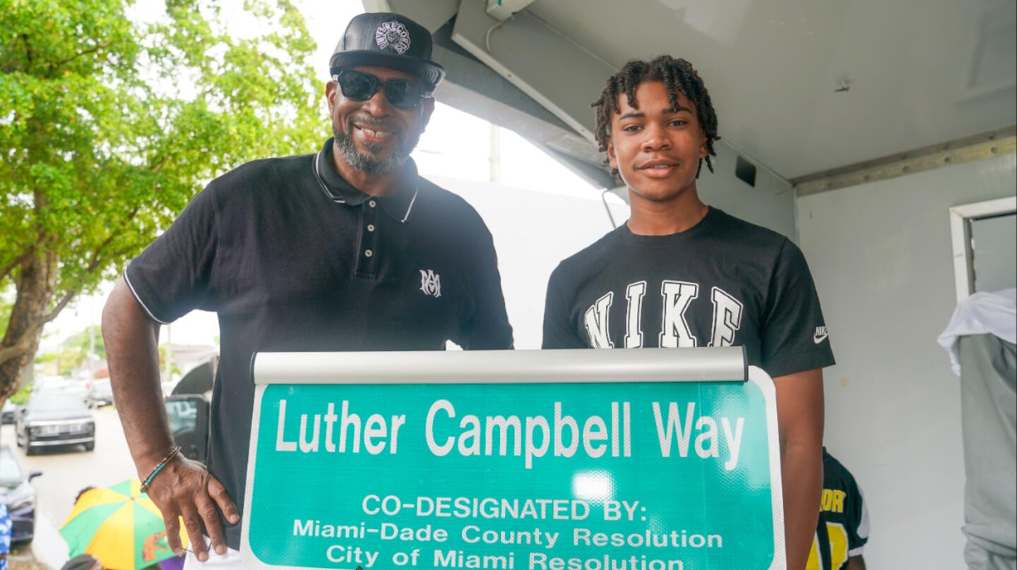DJ Khaled, Scarface & More Celebrate Uncle Luke's New Street In Miami