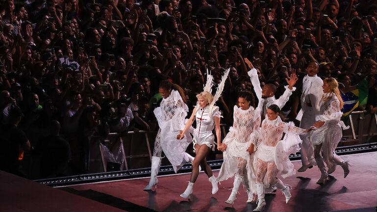 Lady Gaga Gives Massive Free Concert in Copacabana Beach