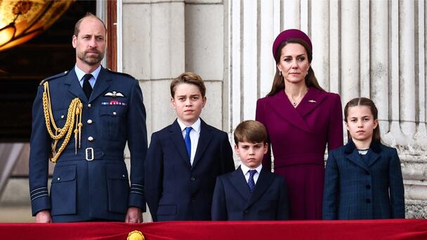 Prince Louis Hilariously Trolls Big Brother Prince George At VE Day Parade