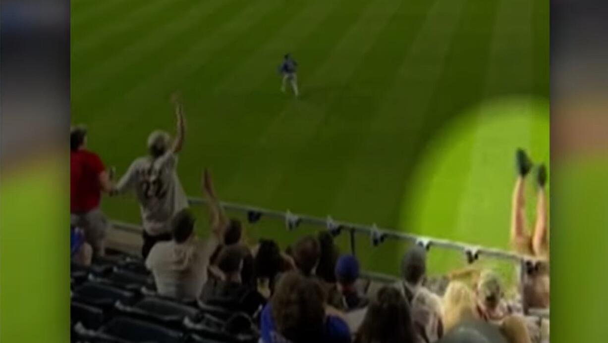 New Video Angle Of That Guy Falling Over The Railing In Pittburgh