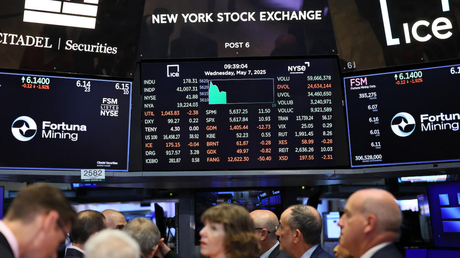 Financial Markets Open Ahead Of Federal Reserve's Latest Rate Decision