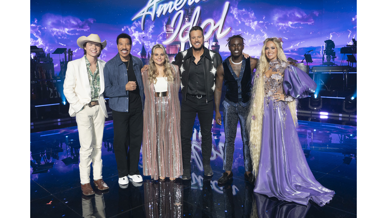 JOHN FOSTER, LIONEL RICHIE, BREANNA NIX, LUKE BRYAN, JAMAL ROBERTS, CARRIE UNDERWOOD