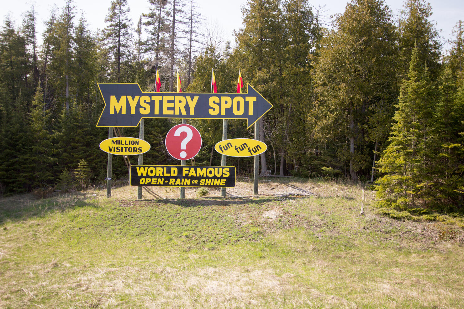 Mystery Spot In St Ignace Michigan