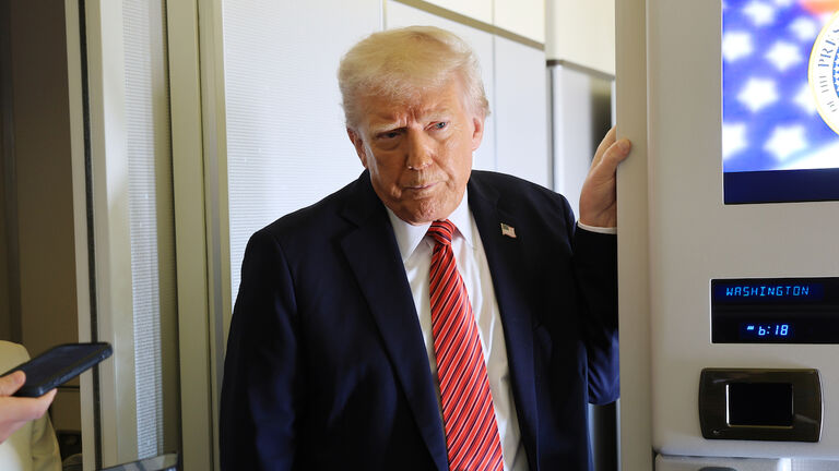 President Trump Makes First Middle East Trip Of His Second Term