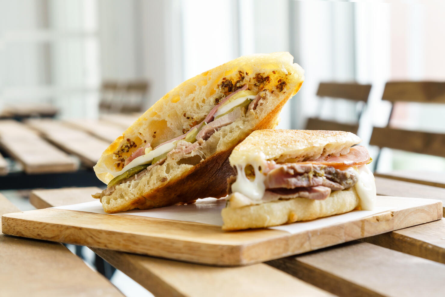 ham cheese Cuban sandwich