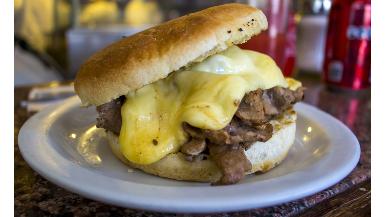Barros Luco sandwich in Chile