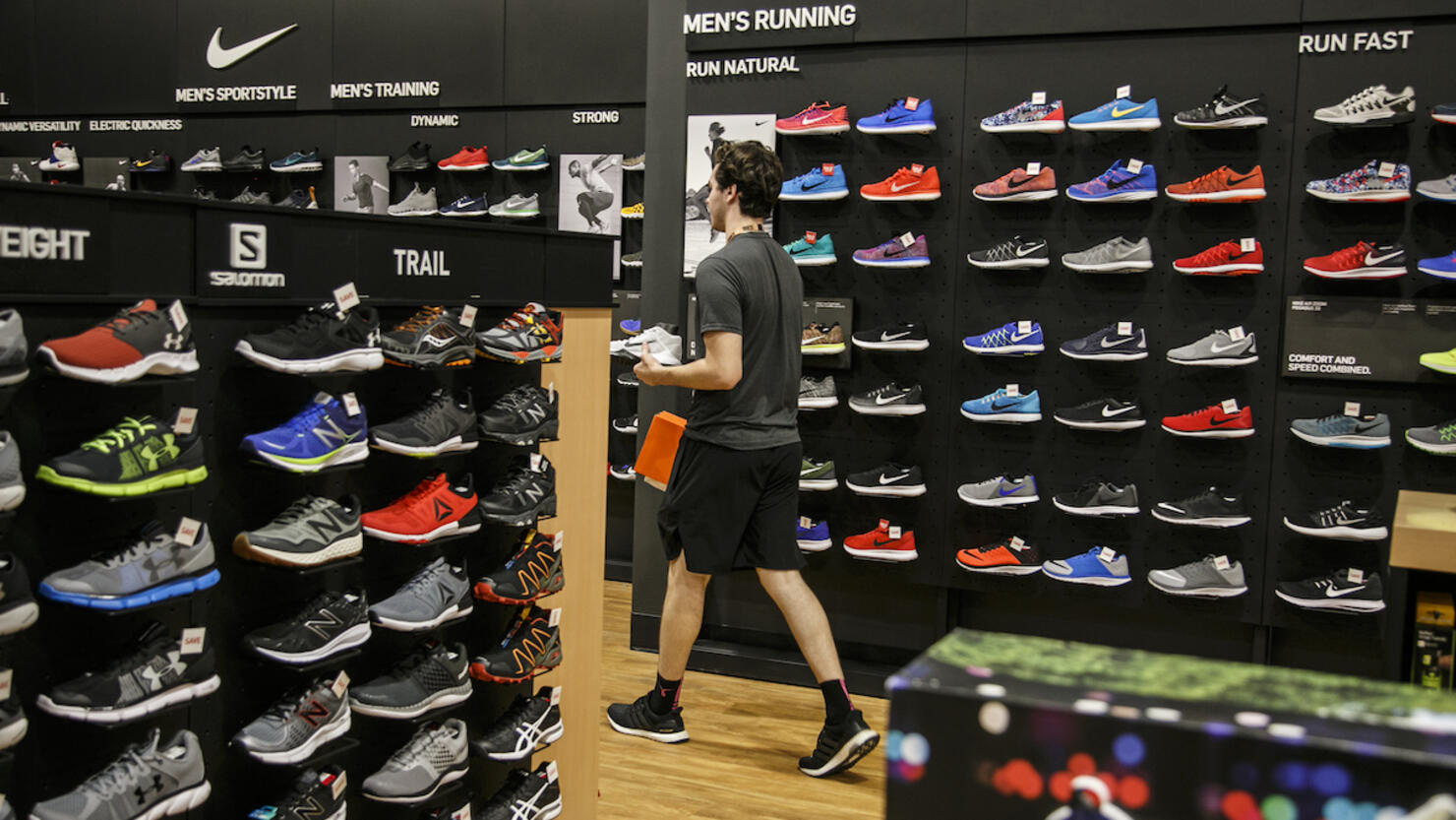 Inside A Dick's Sporting Goods Inc. Location As Earnings Figures Are Released
