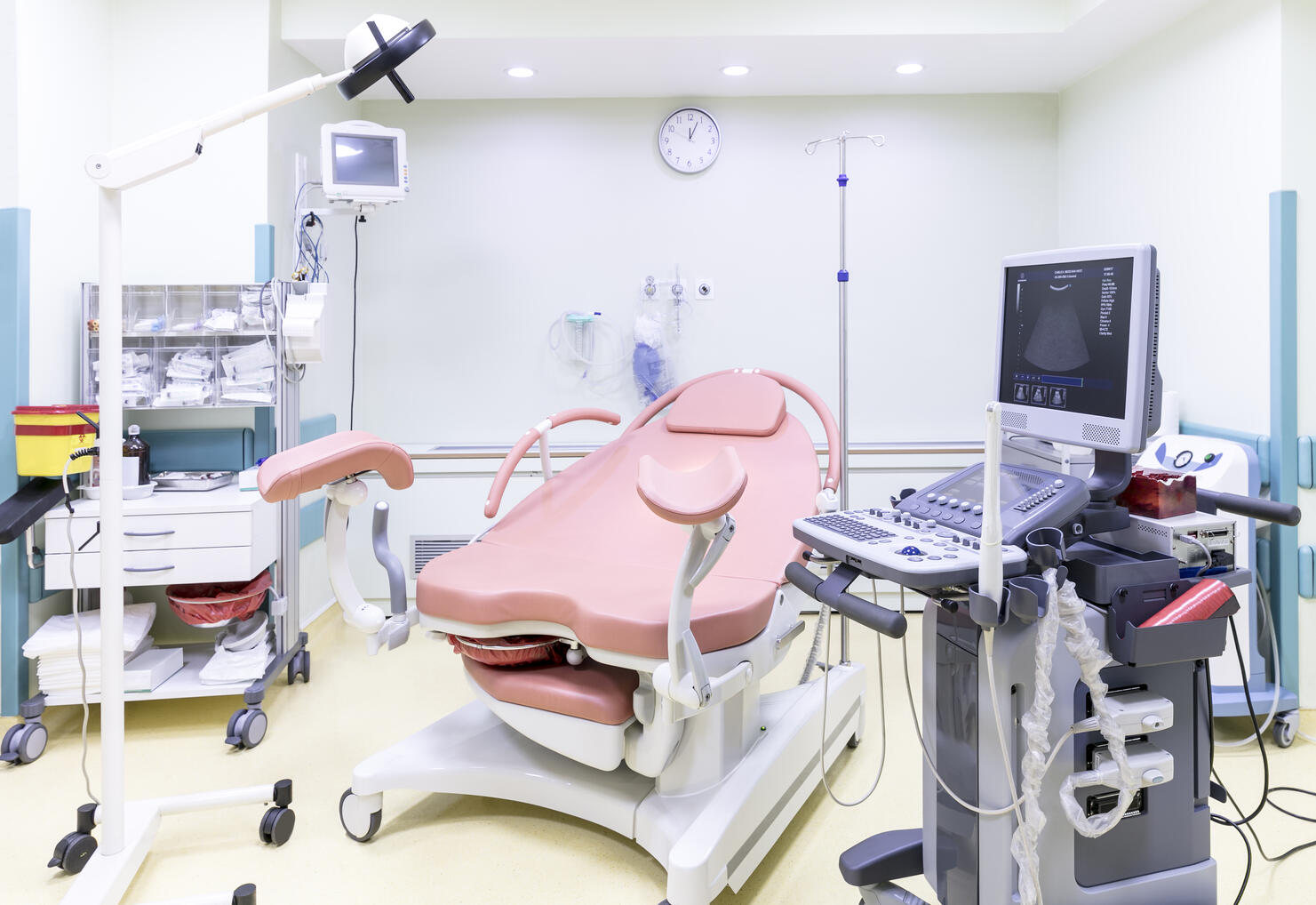 Empty Modern Delivery Room